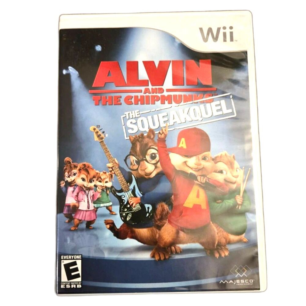 Alvin and the Chipmunks: The Squeakquel Nintendo Wii (CIB w/ Manual)